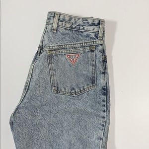 Guess high waisted jeans